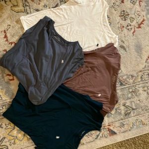 4 Abercrombie &Fitch logo t shirts